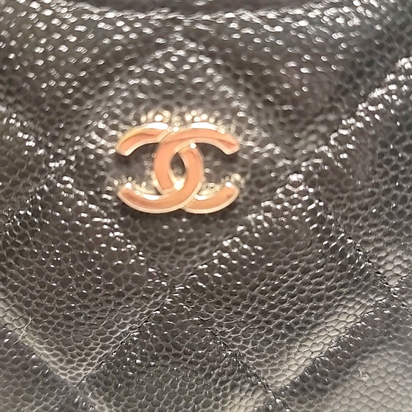 💯Authentic CHANEL caviar shw phone case card wallet - Picture 3 of 11